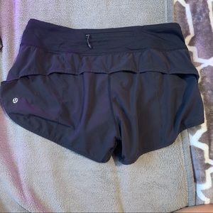 lululemon speed shorts